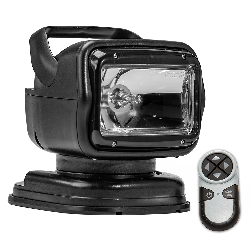 Golight Radioray GT Series Portable Mount - Black Halogen - Wireless Handheld Remote Magnetic Shoe Mount, made by Golight - 7951GT Golight Radioray GT Series Portable Mount - Black Halogen - Wireless Handheld Remote Magnetic Shoe Mount, made by Golight - 7951GT