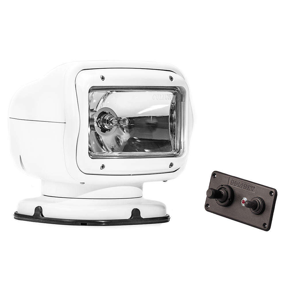 Golight Radioray GT Series Permanent Mount - White Halogen - Hard Wired Dash Mount Remote, made by Golight - 2020GT Golight Radioray GT Series Permanent Mount - White Halogen - Hard Wired Dash Mount Remote, made by Golight - 2020GT