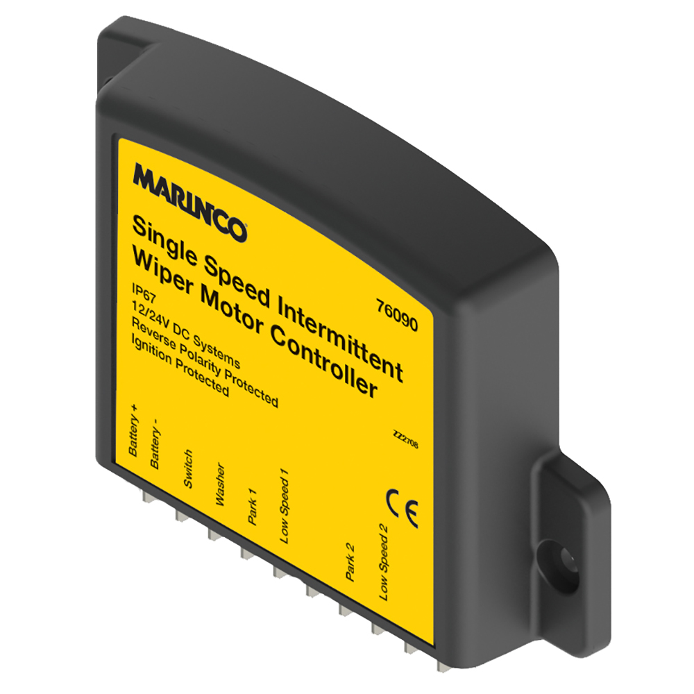 Single Speed Intermittent Wiper Motor Controller, made by Marinco - 76090 Single Speed Intermittent Wiper Motor Controller, made by Marinco - 76090