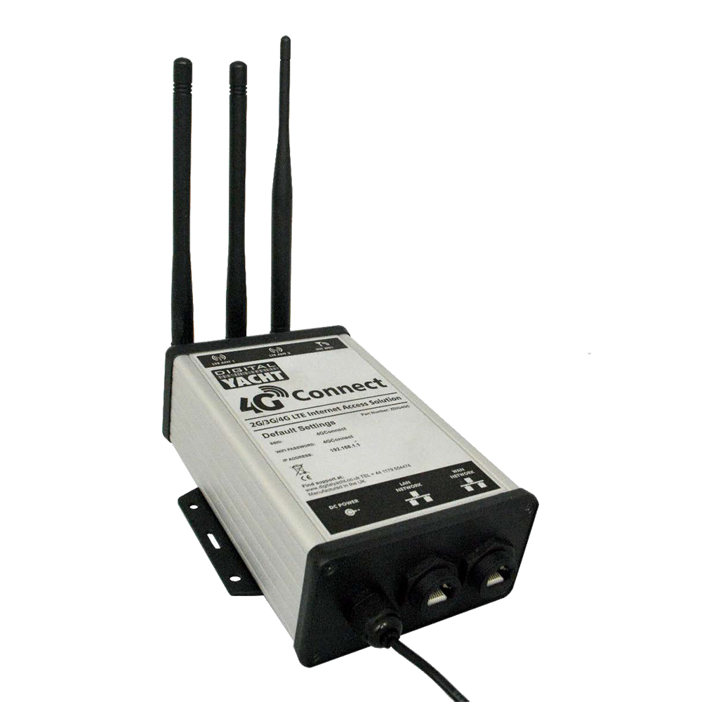 Digital Yacht 4G Connect 2G/3G/4G Internet Access, made by Digital Yacht - ZDIG4GC-US Digital Yacht 4G Connect 2G/3G/4G Internet Access, made by Digital Yacht - ZDIG4GC-US