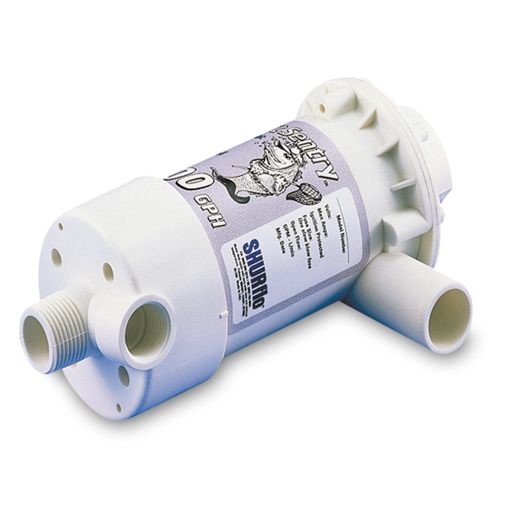 Shurflo by Pentair BAIT SENTRY™ 800 Magnetic Drive Livewell Pump - 800 GPH, made by Shurflo by Pentair - 1700-011-030 Shurflo by Pentair BAIT SENTRY™ 800 Magnetic Drive Livewell Pump - 800 GPH, made by Shurflo by Pentair - 1700-011-030