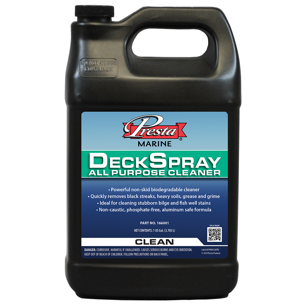 Presta Deck Spray All Purpose Cleaner - 1 Gallon, made by Presta - 166001 Presta Deck Spray All Purpose Cleaner - 1 Gallon, made by Presta - 166001