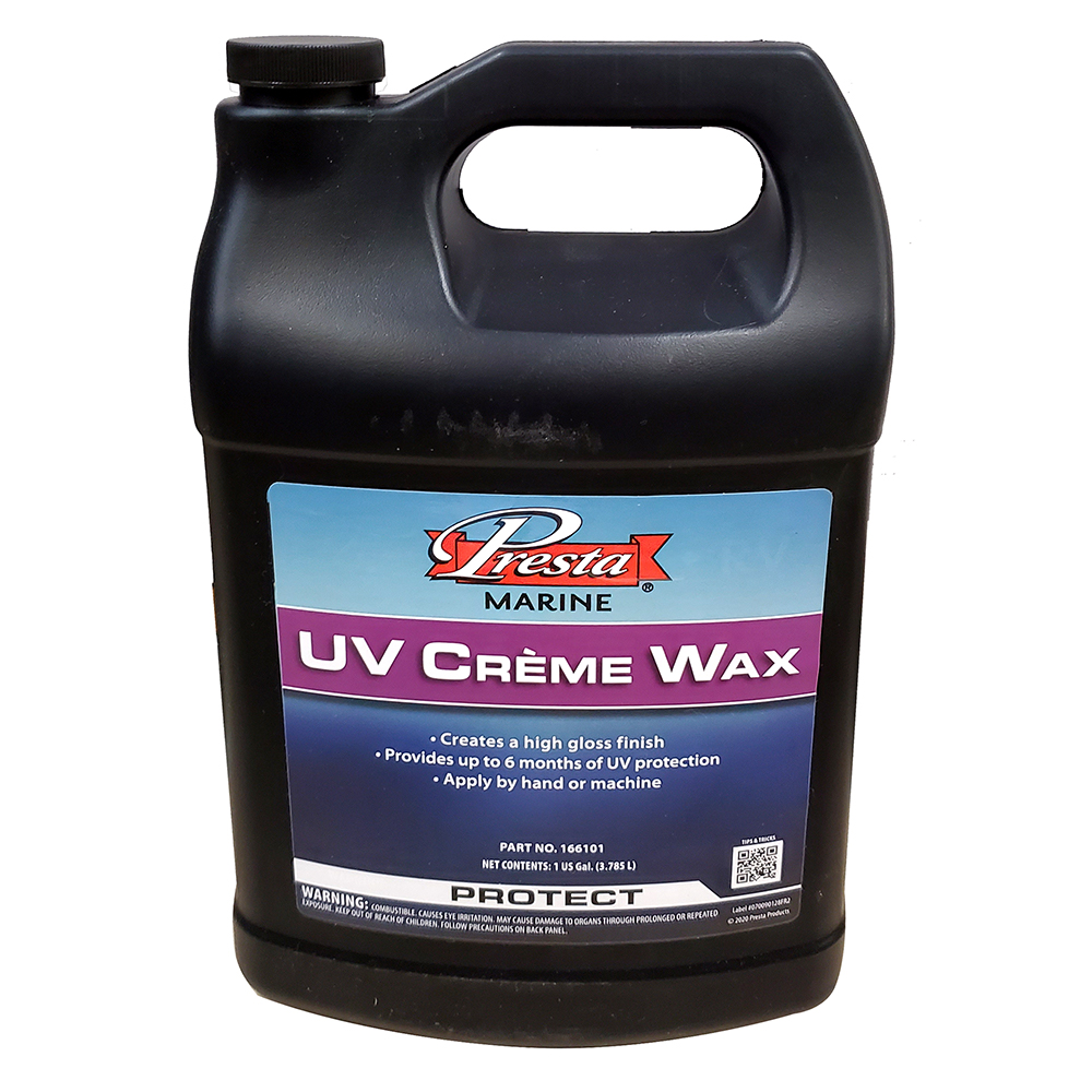 Presta UV Cream Wax - 1 Gallon, made by Presta - 166101
