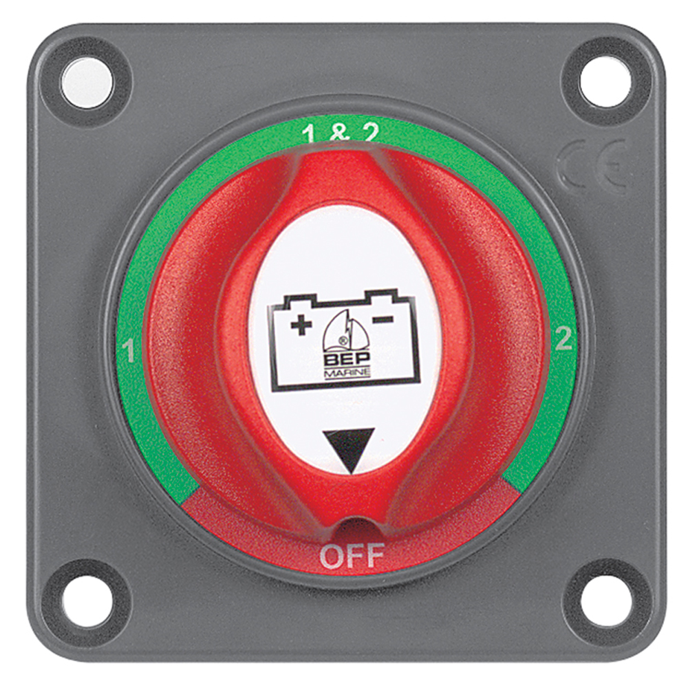 BEP Panel-Mounted Battery Mini Selector Switch, made by BEP Marine - 701S-PM