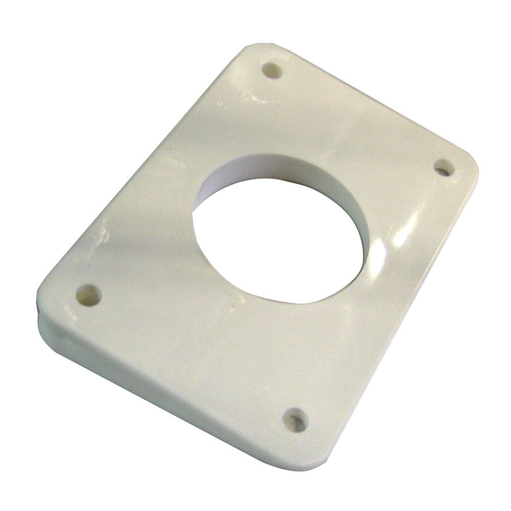 Rupp 10 Degree Top Gun Mounting Wedge White - Sold Individually, made by Rupp Marine - 17-1510-50W Rupp 10 Degree Top Gun Mounting Wedge White - Sold Individually, made by Rupp Marine - 17-1510-50W