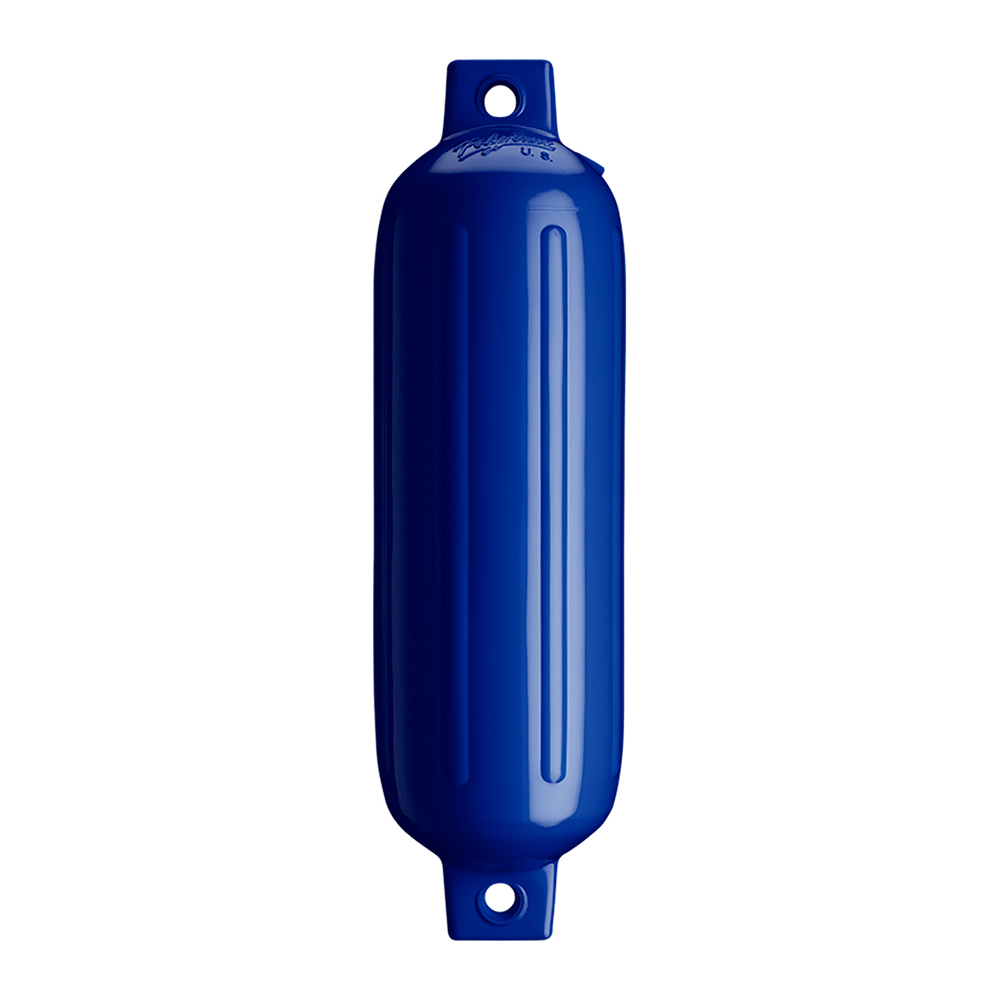 Polyform G-3 Twin Eye Fender 5.5" x 19" - Cobalt Blue, made by Polyform U.S. - G-3 COBALT BLUEWO Polyform G-3 Twin Eye Fender 5.5" x 19" - Cobalt Blue, made by Polyform U.S. - G-3 COBALT BLUEWO