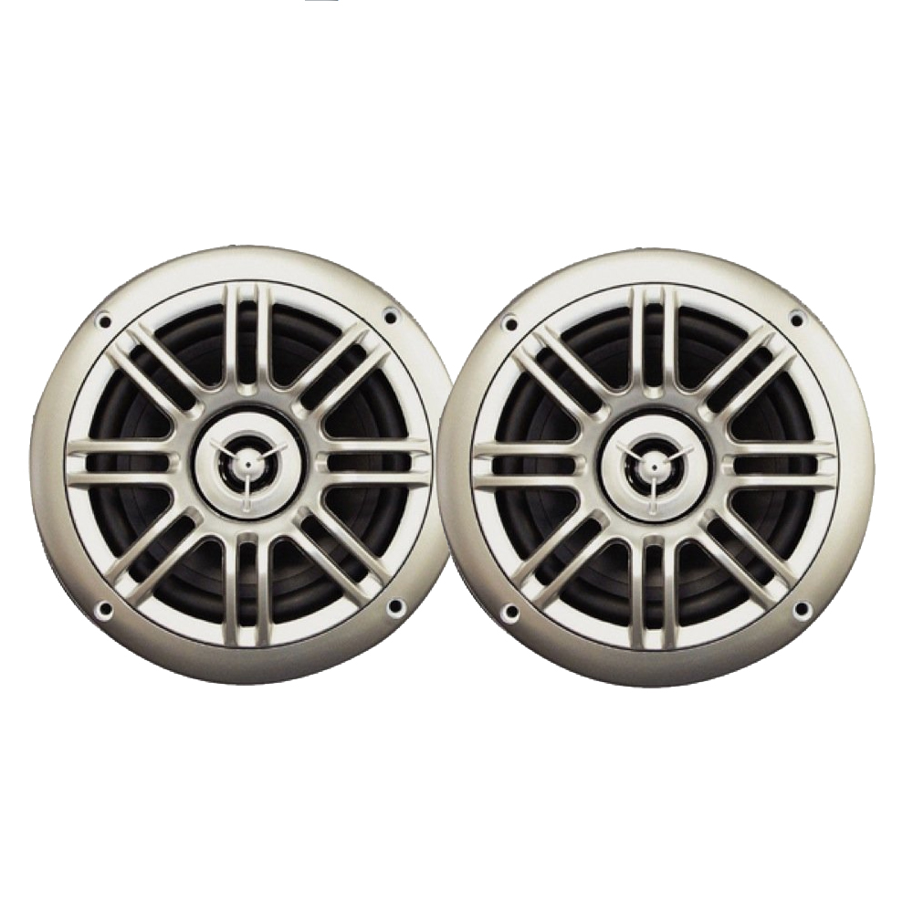 Milennia 6.5" SPK652S Speakers - 150W - Silver, made by Milennia - MILSPK652S
