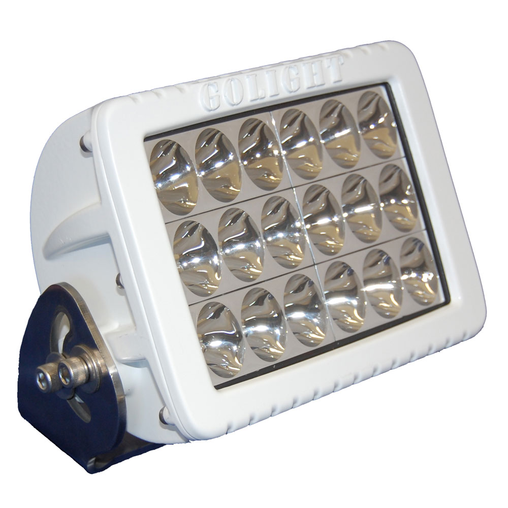 Golight GXL Fixed Mount LED Floodlight - White, made by Golight - 4422 Golight GXL Fixed Mount LED Floodlight - White, made by Golight - 4422