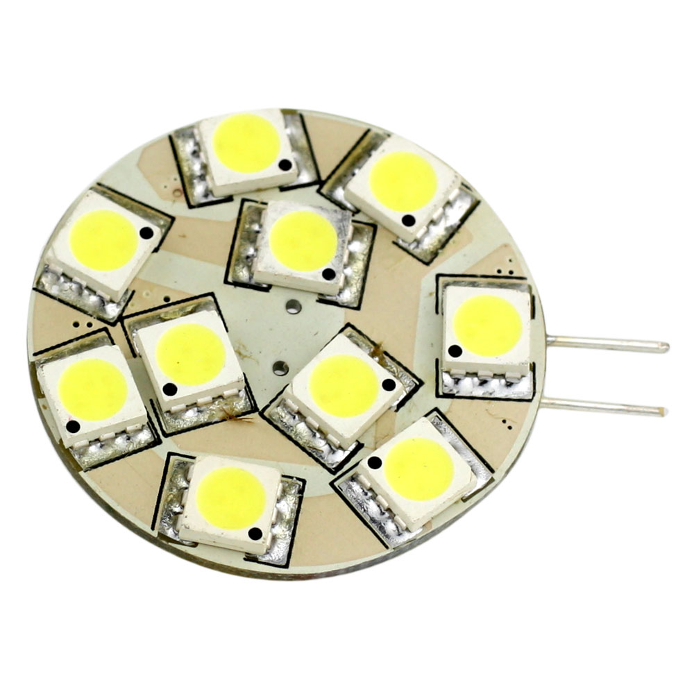Lunasea G4 12 LED Side Pin Light Bulb - 12VAC or 10-30VDC 2W/140 Lumens - Warm White, made by Lunasea Lighting - LLB-21TW-21-00 Lunasea G4 12 LED Side Pin Light Bulb - 12VAC or 10-30VDC 2W/140 Lumens - Warm White, made by Lunasea Lighting - LLB-21TW-21-00