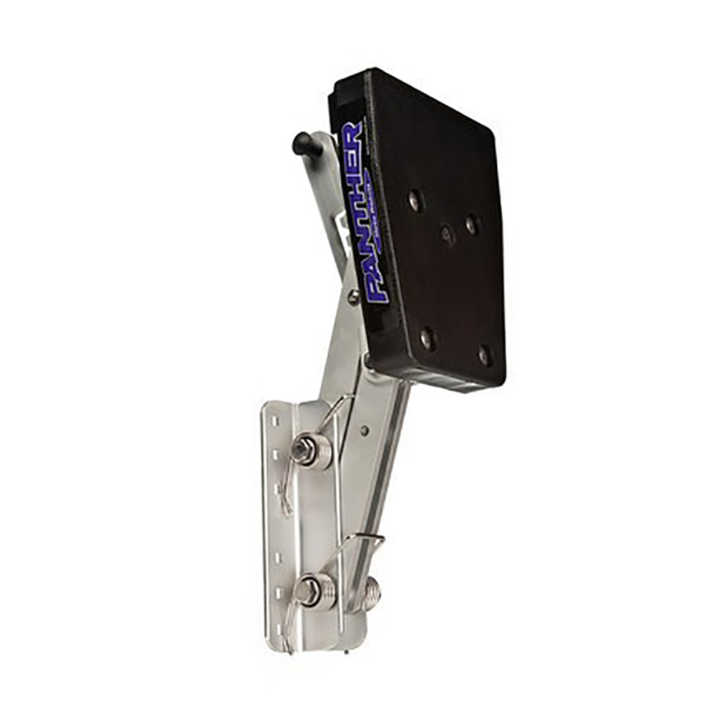 Panther Marine Outboard Motor Bracket - Aluminum - Max 20HP, made by Panther Products - 55-0021 Panther Marine Outboard Motor Bracket - Aluminum - Max 20HP, made by Panther Products - 55-0021