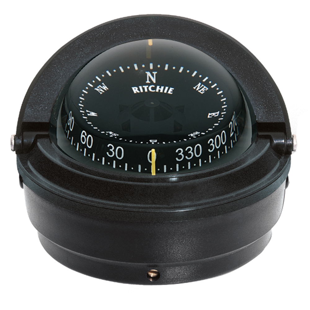 Ritchie S-87 Voyager Compass - Surface Mount - Black, made by Ritchie - S-87 Ritchie S-87 Voyager Compass - Surface Mount - Black, made by Ritchie - S-87