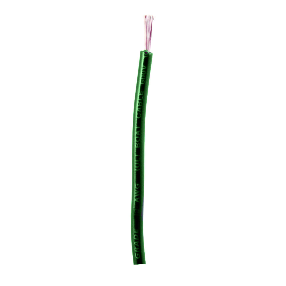 Ancor Green 10 AWG Primary Cable - Sold By The Foot, made by Ancor - 1083-FT Ancor Green 10 AWG Primary Cable - Sold By The Foot, made by Ancor - 1083-FT