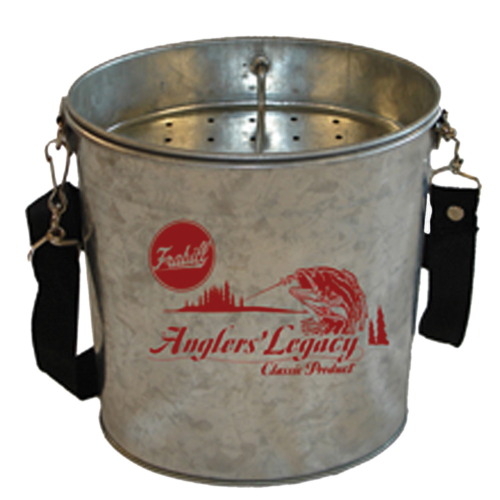Frabill Galvanized Wade Bucket - 2 Quart, made by Frabill - 1062 Frabill Galvanized Wade Bucket - 2 Quart, made by Frabill - 1062