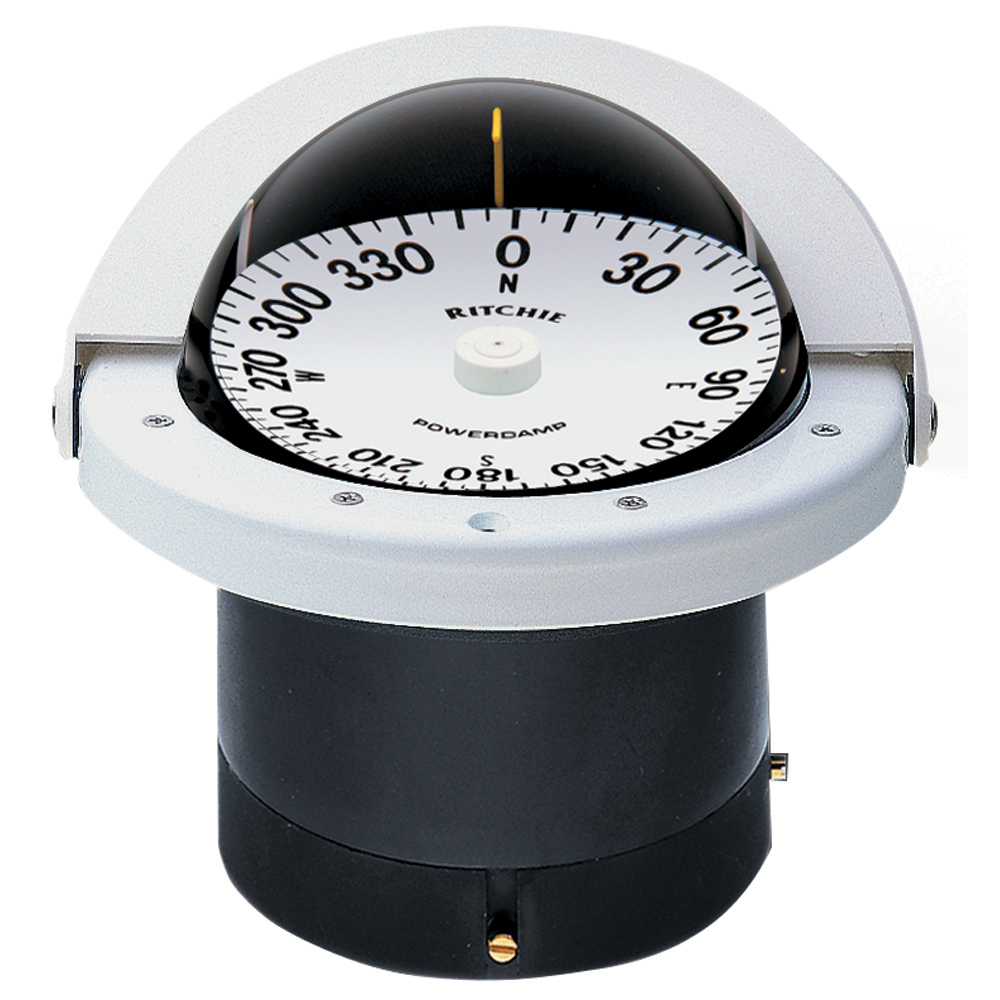 Ritchie FN-201W Navigator Compass - Flush Mount - White, made by Ritchie - FNW-201 Ritchie FN-201W Navigator Compass - Flush Mount - White, made by Ritchie - FNW-201