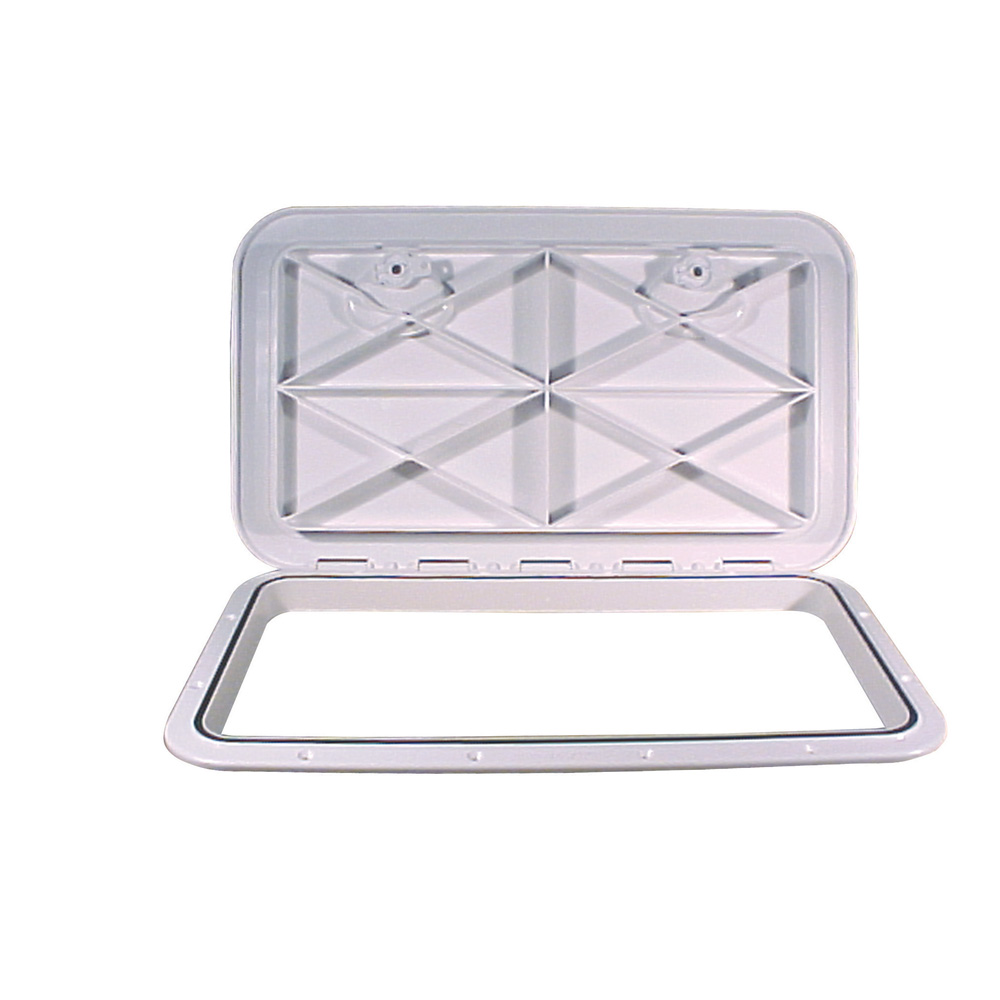 Beckson 14x24" Flush Hatch Vertical or Horizontal - White, made by Beckson Marine -