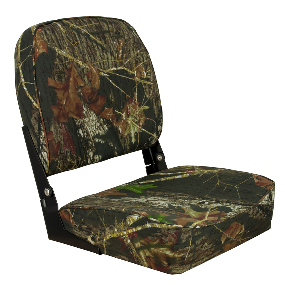 Springfield Economy Folding Seat - Mossy Oak Break-Up, made by Springfield Marine - 1040626 Springfield Economy Folding Seat - Mossy Oak Break-Up, made by Springfield Marine - 1040626