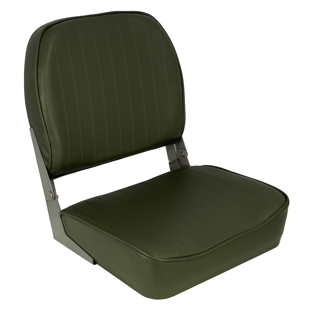 Springfield Economy Folding Seat - Green, made by Springfield Marine - 1040622