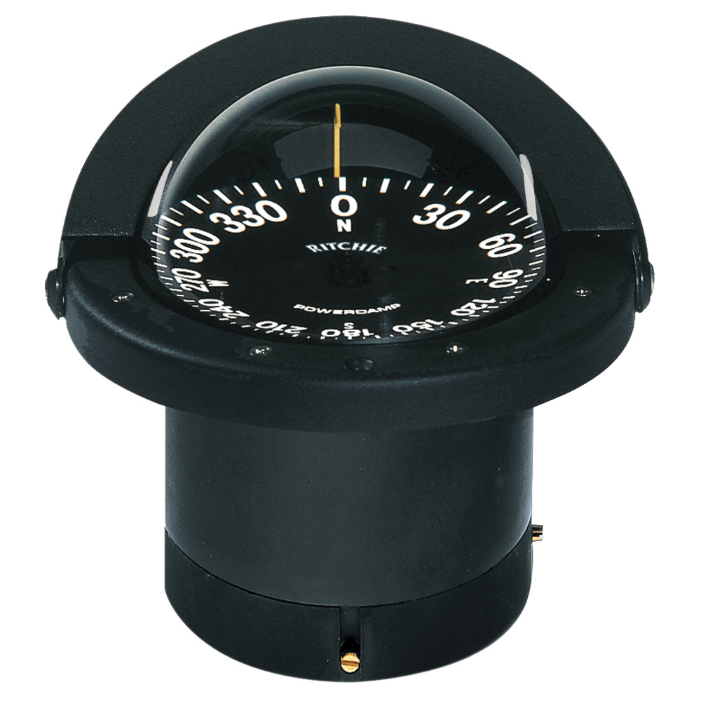 Ritchie FN-201 Navigator Compass - Flush Mount - Black, made by Ritchie - FN-201 Ritchie FN-201 Navigator Compass - Flush Mount - Black, made by Ritchie - FN-201