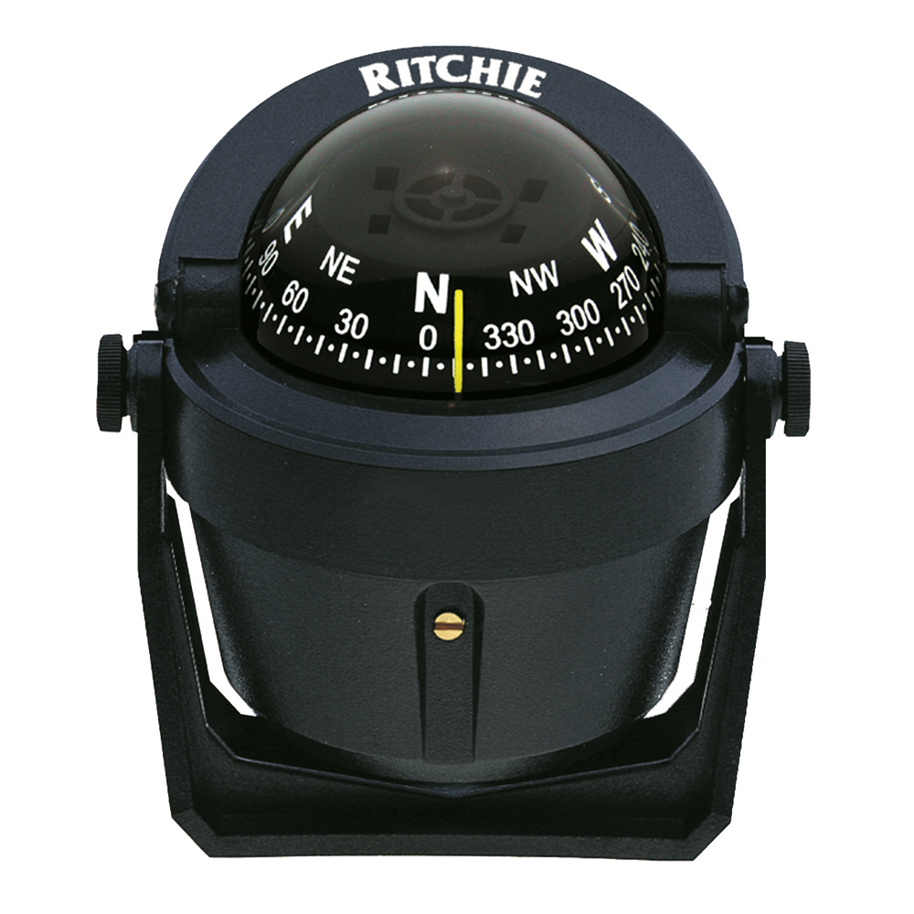 Ritchie B-51 Explorer Compass - Bracket Mount - Black, made by Ritchie - B-51 Ritchie B-51 Explorer Compass - Bracket Mount - Black, made by Ritchie - B-51