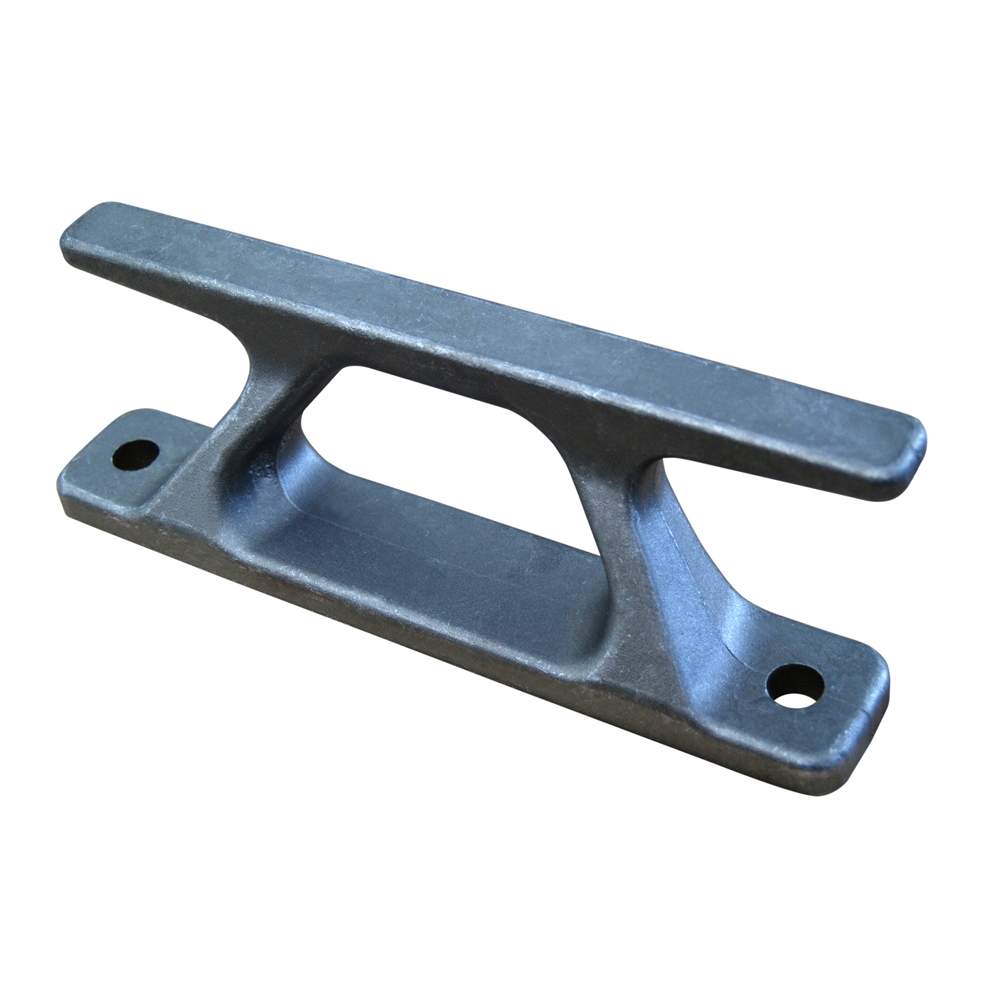 Dock Edge Dock Builders Cleat - Angled Aluminum Rail Cleat - 10", made by Dock Edge - 2430-F Dock Edge Dock Builders Cleat - Angled Aluminum Rail Cleat - 10", made by Dock Edge - 2430-F