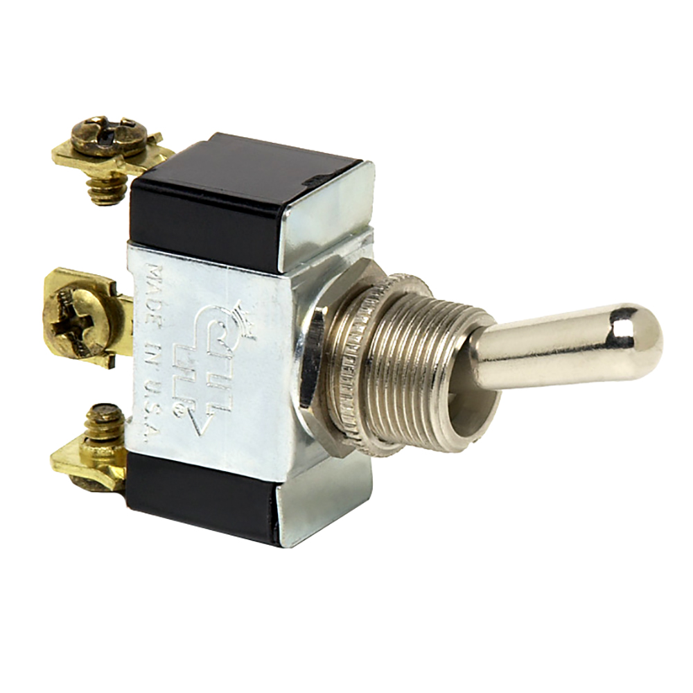 Cole Hersee Heavy Duty Toggle Switch SPDT On-Off-(On) 3 Screw, made by Cole Hersee - 55088-BP Cole Hersee Heavy Duty Toggle Switch SPDT On-Off-(On) 3 Screw, made by Cole Hersee - 55088-BP