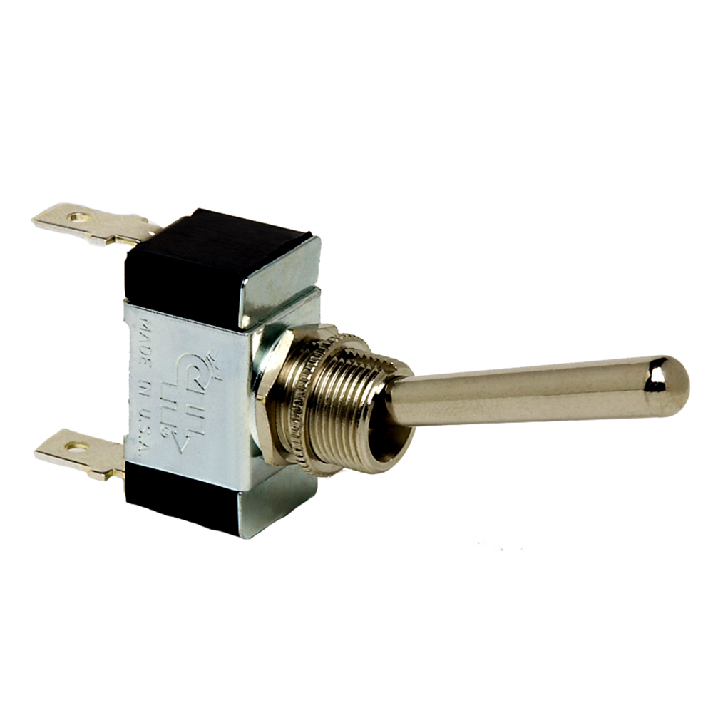 Cole Hersee Heavy-Duty Long Handle Toggle Switch SPST On-Off 2 Blade, made by Cole Hersee - 55055-BP Cole Hersee Heavy-Duty Long Handle Toggle Switch SPST On-Off 2 Blade, made by Cole Hersee - 55055-BP
