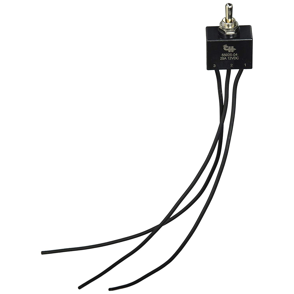 Cole Hersee Sealed Toggle Switch SPDT (On)-Off-(On) 3 Wire, made by Cole Hersee - 55025-04-BP Cole Hersee Sealed Toggle Switch SPDT (On)-Off-(On) 3 Wire, made by Cole Hersee - 55025-04-BP