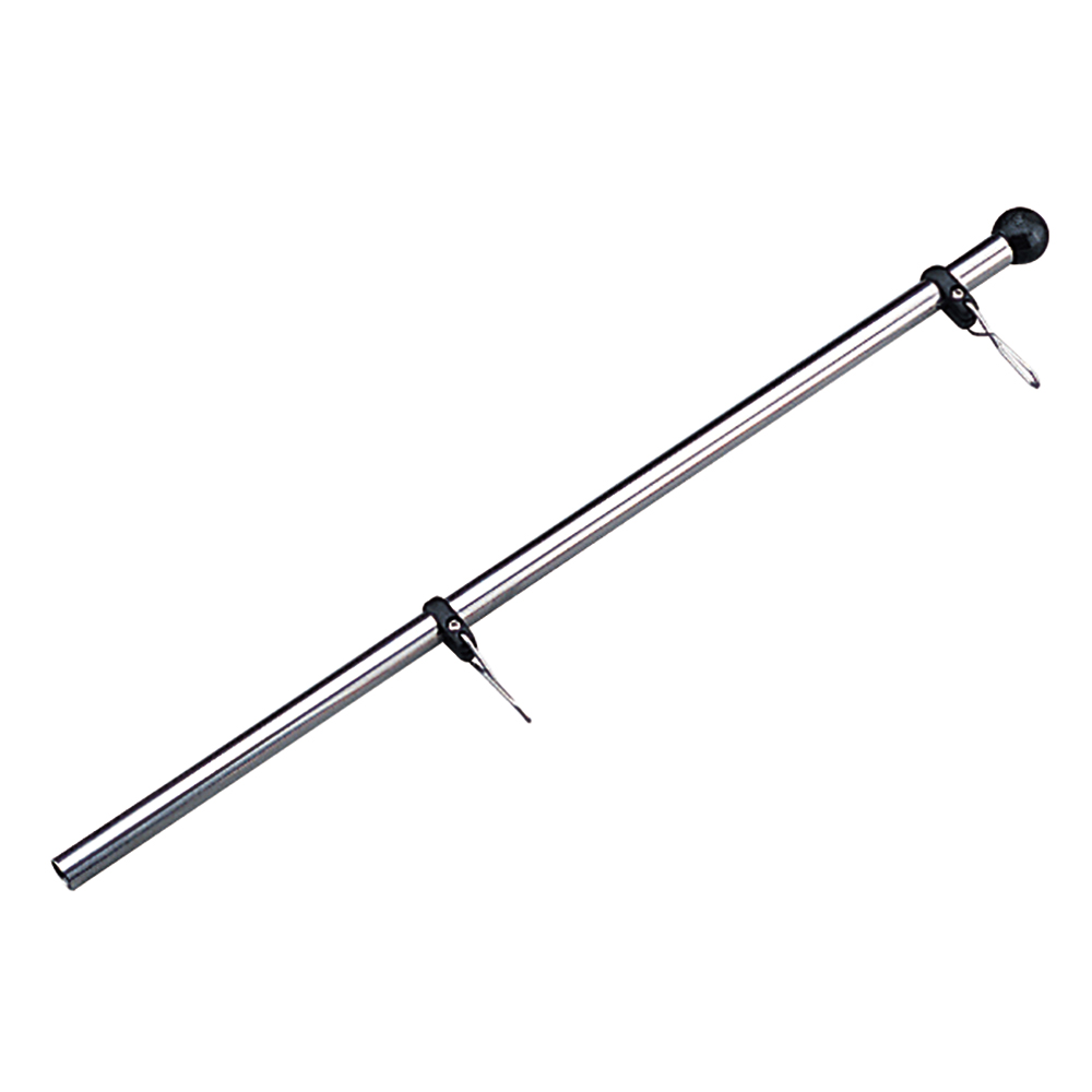 Sea-Dog Stainless Steel Replacement Flag Pole - 1/2"x30", made by Sea-Dog - 328114-1 Sea-Dog Stainless Steel Replacement Flag Pole - 1/2"x30", made by Sea-Dog - 328114-1