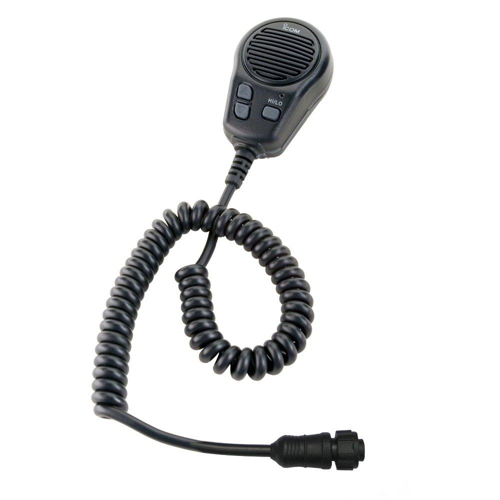 Icom Standard Rear Mount Mic f/M504, M602 & M604, made by Icom - HM126RB Icom Standard Rear Mount Mic f/M504, M602 & M604, made by Icom - HM126RB