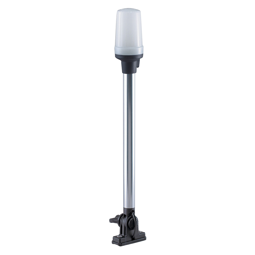 Perko Fold Down All-Round Pole Light - Vertical Mount - White, made by Perko - 1137DP0CHR Perko Fold Down All-Round Pole Light - Vertical Mount - White, made by Perko - 1137DP0CHR