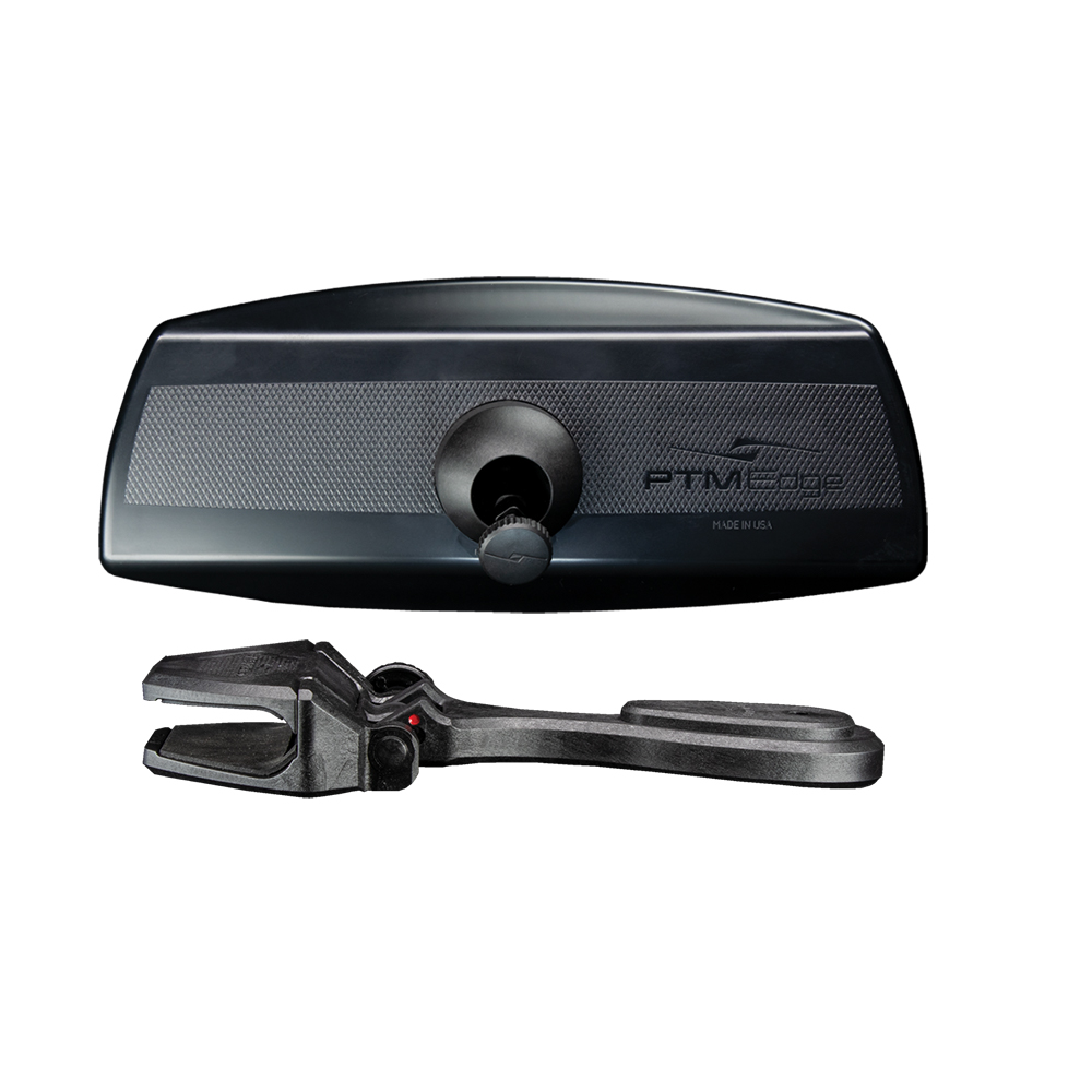 PTM Edge Mirror/Bracket Kit w/VR-100 PRO Mirror & CFR-200 (Black), made by PTM Edge - P12848-350 PTM Edge Mirror/Bracket Kit w/VR-100 PRO Mirror & CFR-200 (Black), made by PTM Edge - P12848-350