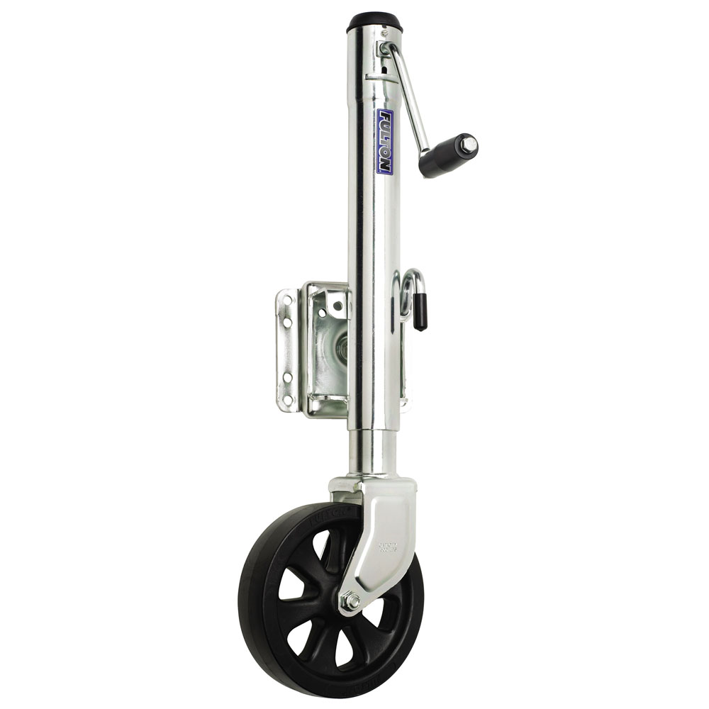 Fulton 1500 lbs. Swing Away Bolt on Single Wheel Jack, made by Fulton - XP15L 0101 Fulton 1500 lbs. Swing Away Bolt on Single Wheel Jack, made by Fulton - XP15L 0101