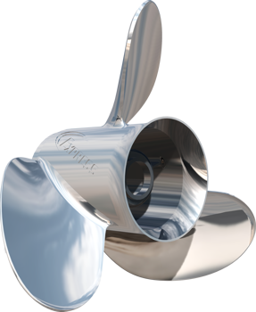 Turning Point Express® Mach3™ - Right Hand - Stainless Steel Propeller - EX1/EX2-1321 - 3-Blade - 13.25" x 21 Pitch, made by Turning Point Propellers - 31432112 Turning Point Express® Mach3™ - Right Hand - Stainless Steel Propeller - EX1/EX2-1321 - 3-Blade - 13.25" x 21 Pitch, made by Turning Point Propellers - 31432112