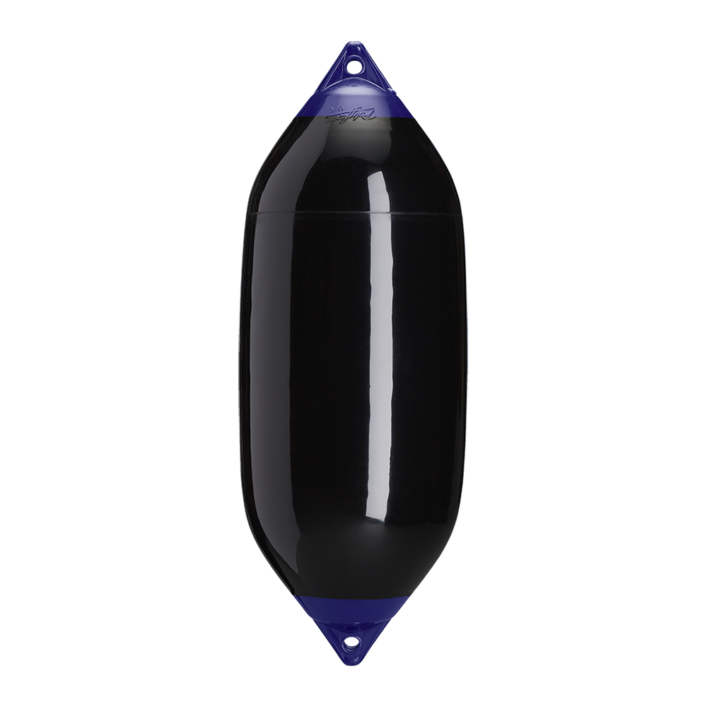 Polyform F-7 Twin Eye Fender 15" x 41" - Black, made by Polyform U.S. - F-7-BLACK Polyform F-7 Twin Eye Fender 15" x 41" - Black, made by Polyform U.S. - F-7-BLACK