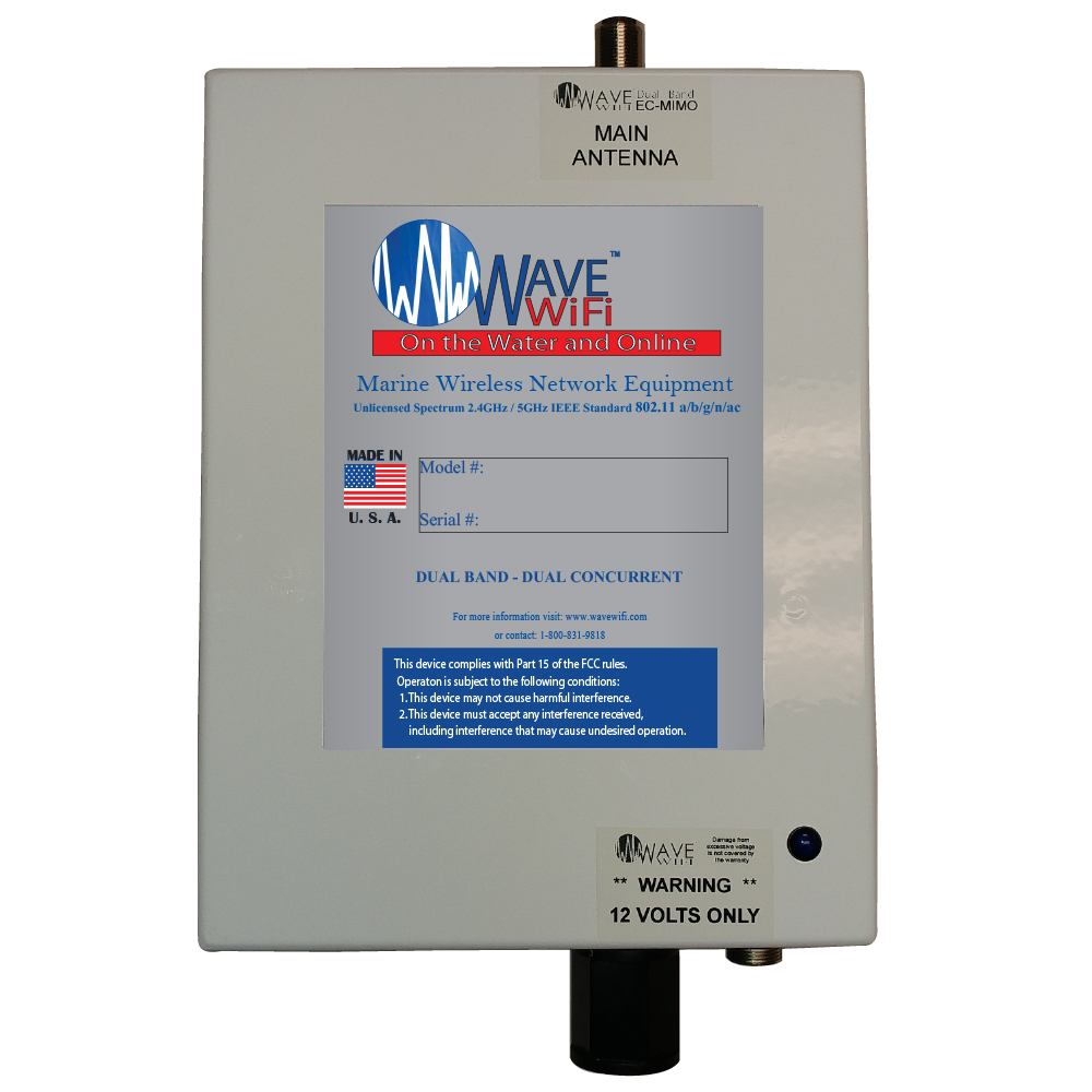 Wave WiFi EC ER Dual-Band Receiver, made by Wave WiFi - EC-ER-DB Wave WiFi EC ER Dual-Band Receiver, made by Wave WiFi - EC-ER-DB
