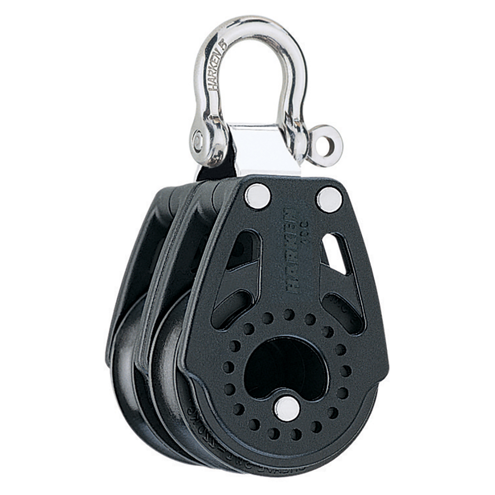 Harken 40mm Carbo Air Double Fixed Block, made by Harken - 2642 Harken 40mm Carbo Air Double Fixed Block, made by Harken - 2642