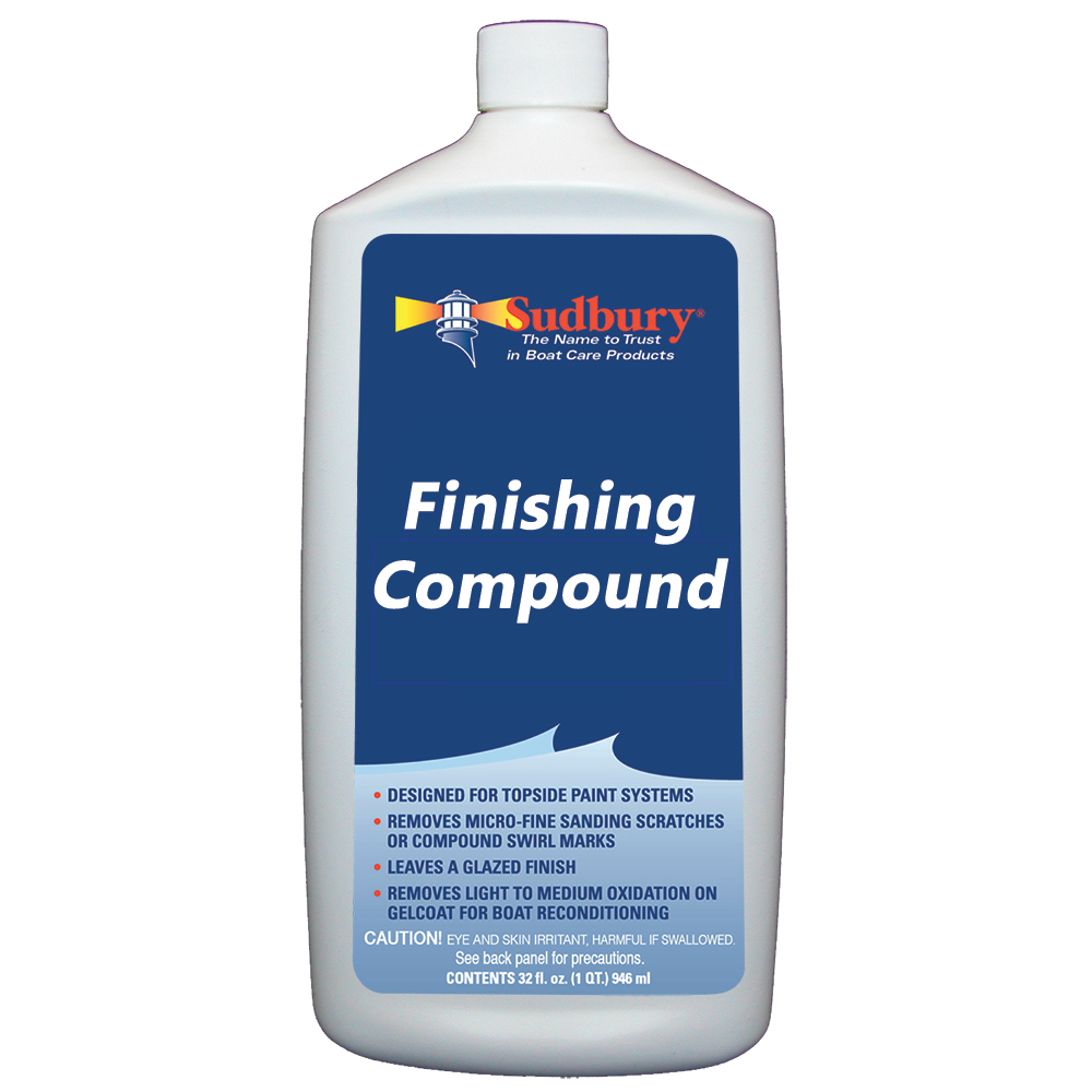 Sudbury Finishing Compound - 32oz Liquid, made by Sudbury - 446 Sudbury Finishing Compound - 32oz Liquid, made by Sudbury - 446