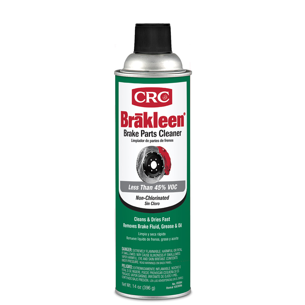 CRC Brakleen Brake Parts Cleaner - Non-Chlorinated - 14oz - #05084, made by CRC Industries -