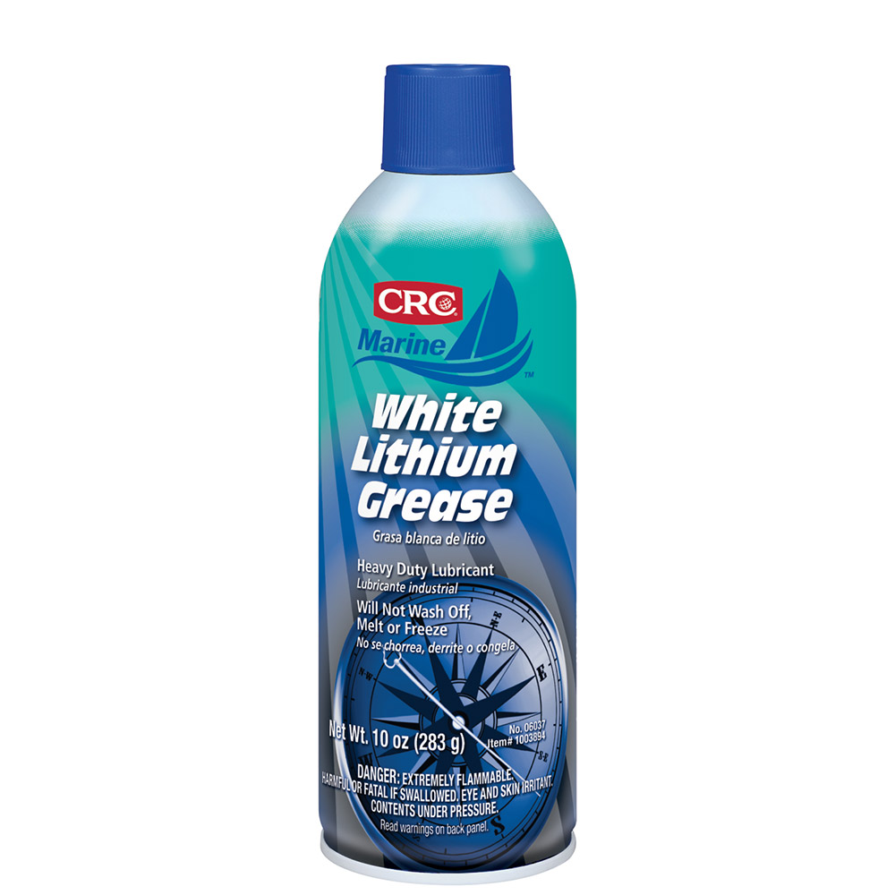 CRC Marine White Lithium Grease - 10oz - #06037, made by CRC Industries - CRC Marine White Lithium Grease - 10oz - #06037, made by CRC Industries -