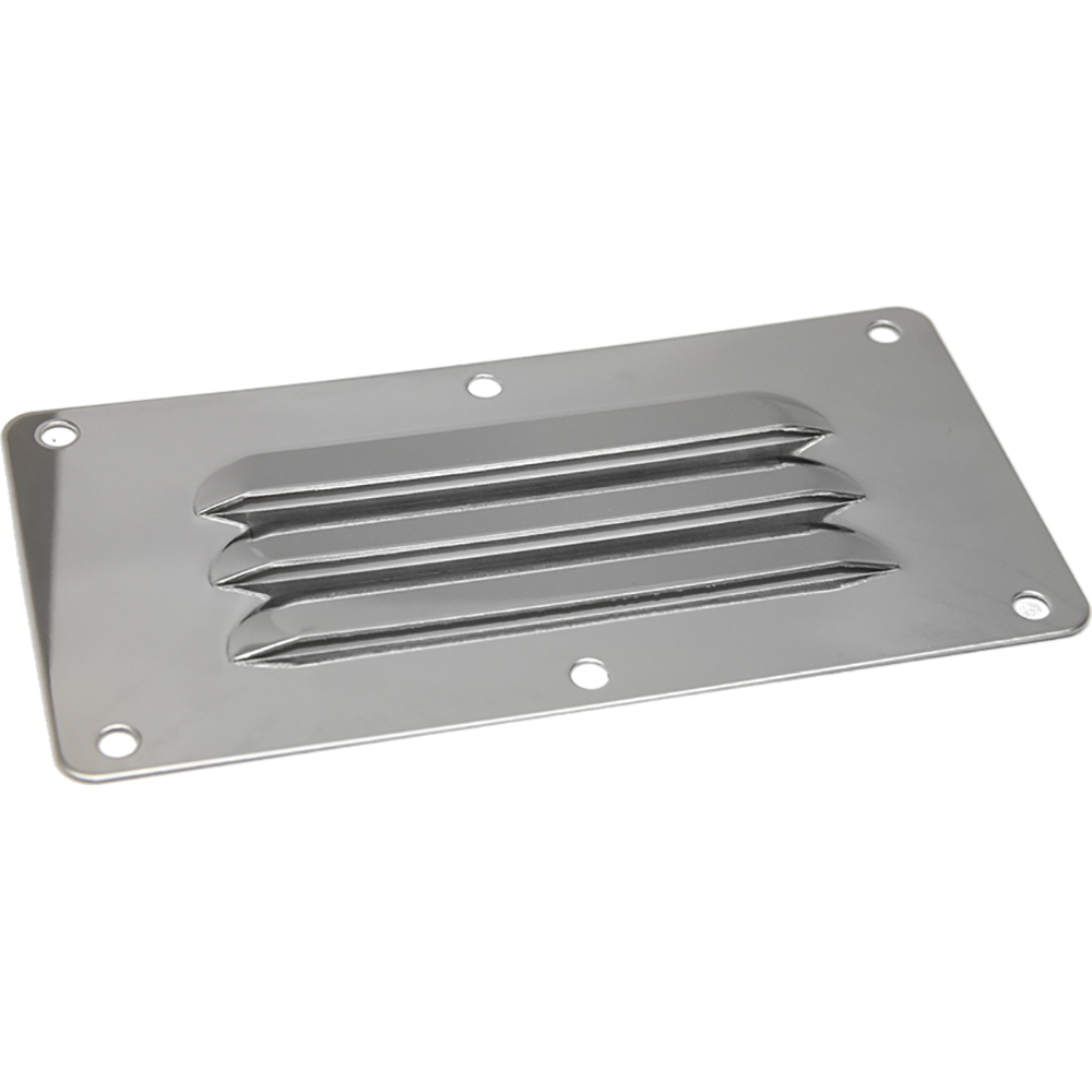 Sea-Dog Stainless Steel Louvered Vent - 5" x 4-5/8", made by Sea-Dog - 331390-1 Sea-Dog Stainless Steel Louvered Vent - 5" x 4-5/8", made by Sea-Dog - 331390-1