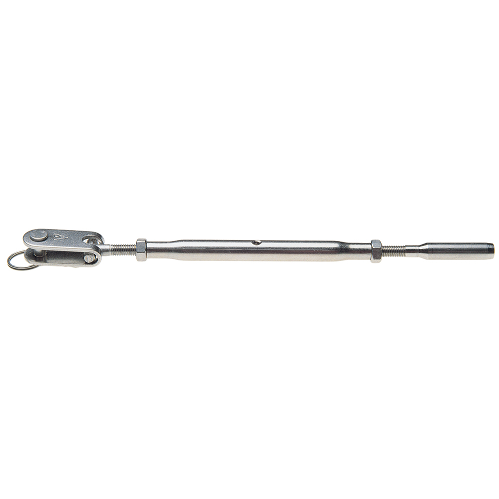 C. Sherman Johnson Closed Body Jaw to Swage Tubular Turnbuckle f/3/16" Wire, made by C. Sherman Johnson - 27-412 C. Sherman Johnson Closed Body Jaw to Swage Tubular Turnbuckle f/3/16" Wire, made by C. Sherman Johnson - 27-412