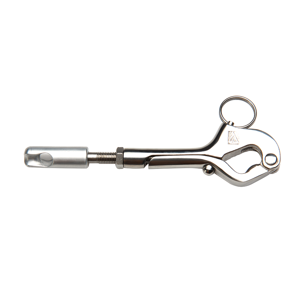 C. Sherman Johnson Over Center Gate Hook w/Splice Eye, made by C. Sherman Johnson - LS-3100 C. Sherman Johnson Over Center Gate Hook w/Splice Eye, made by C. Sherman Johnson - LS-3100