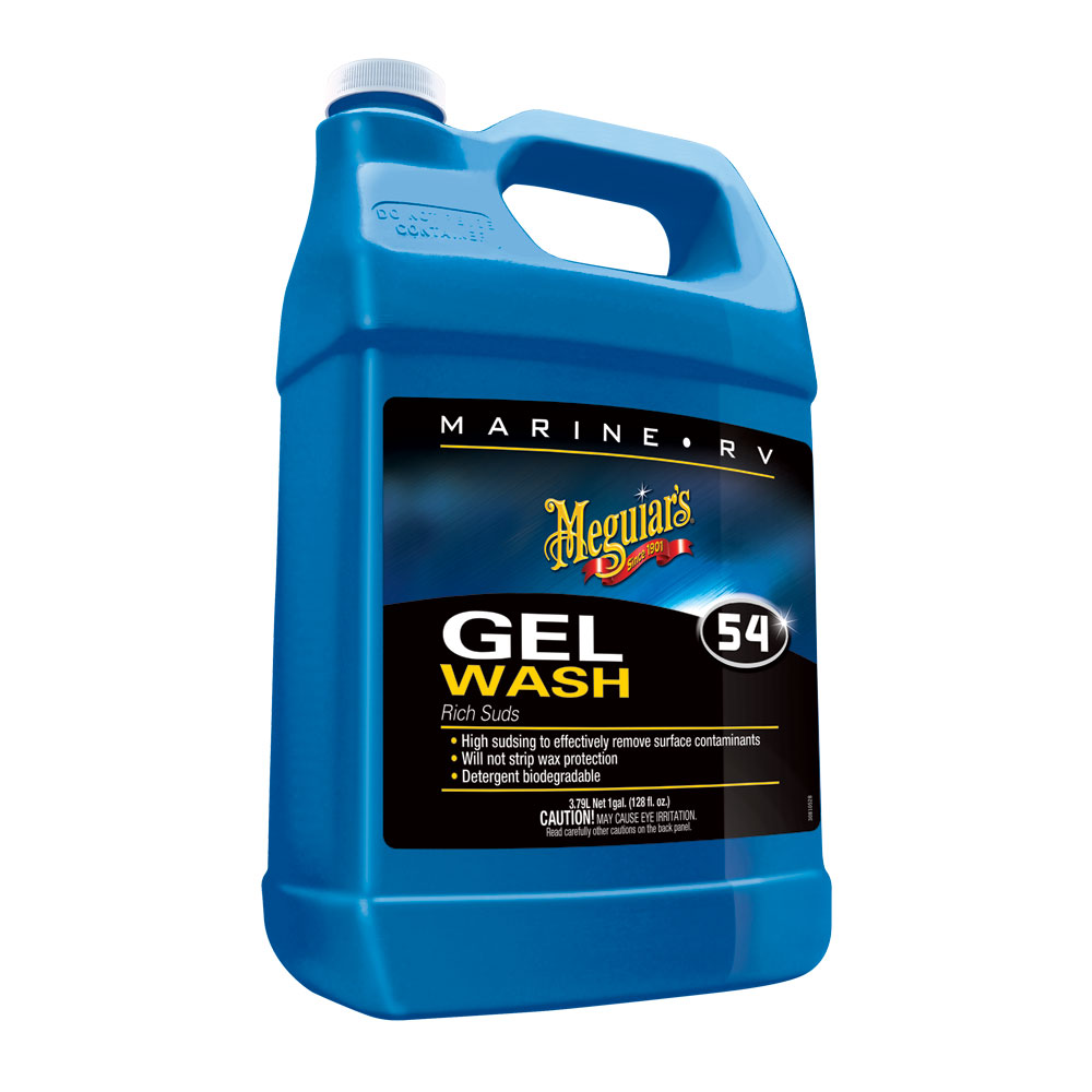 Meguiar's #54 Boat Wash Gel - 1 Gallon, made by Meguiar's - M5401 Meguiar's #54 Boat Wash Gel - 1 Gallon, made by Meguiar's - M5401