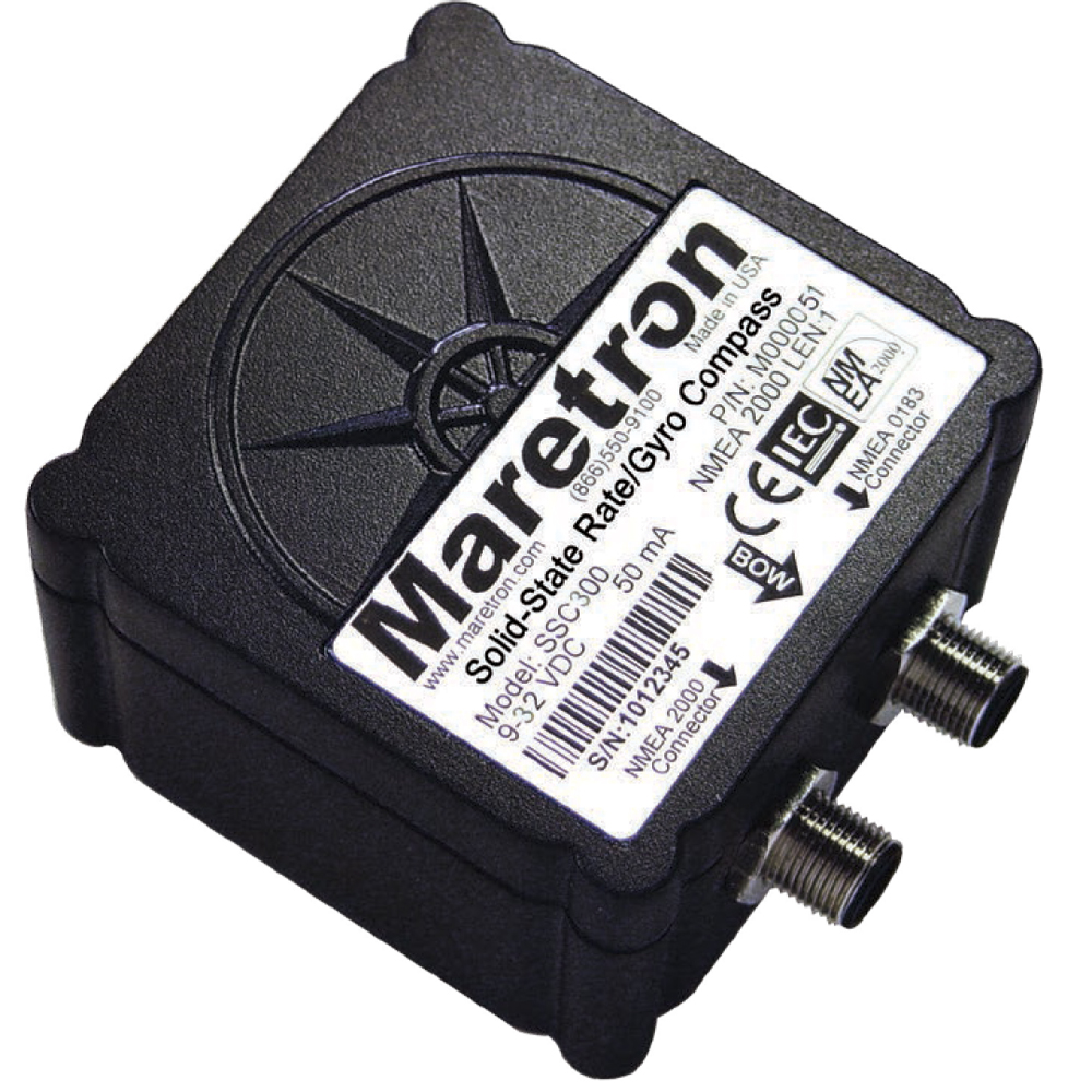 Maretron Solid-State Rate/Gyro Compass w/o Cables, made by Maretron - SSC300-01 Maretron Solid-State Rate/Gyro Compass w/o Cables, made by Maretron - SSC300-01