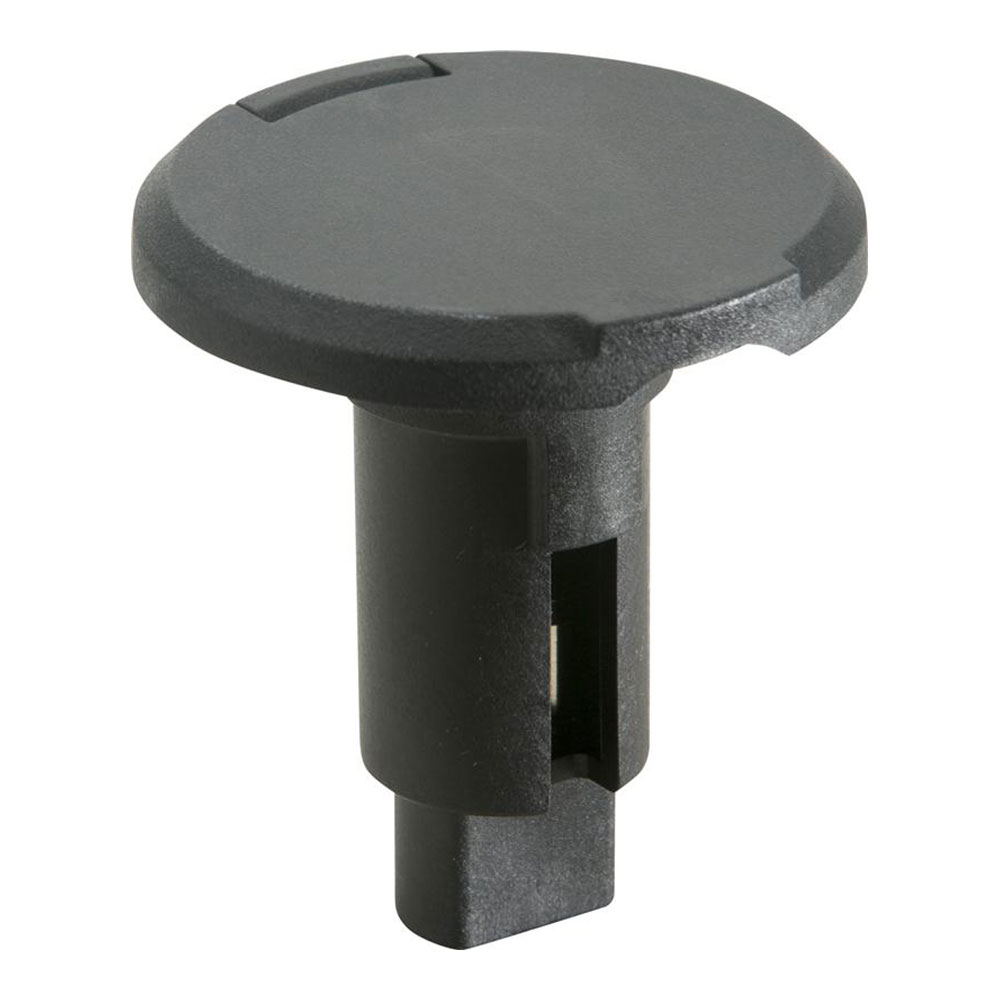 Attwood LightArmor Plug-In Base - 2 Pin - Black - Round, made by Attwood Marine - 910R2PB-7 Attwood LightArmor Plug-In Base - 2 Pin - Black - Round, made by Attwood Marine - 910R2PB-7