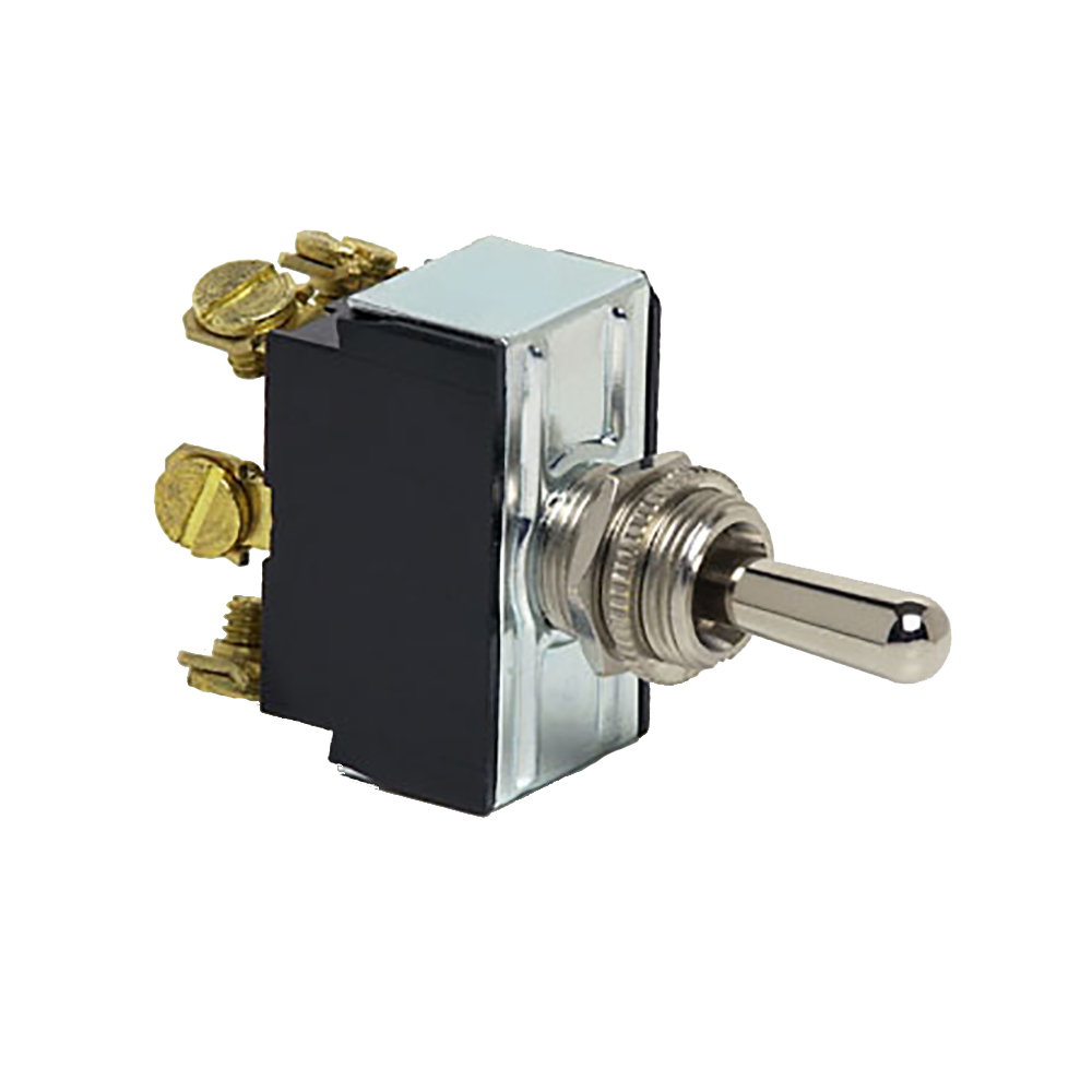 Cole Hersee Heavy Duty Toggle Switch DPDT (On)-Off-(On) 6 Screw, made by Cole Hersee - 55054-BP Cole Hersee Heavy Duty Toggle Switch DPDT (On)-Off-(On) 6 Screw, made by Cole Hersee - 55054-BP