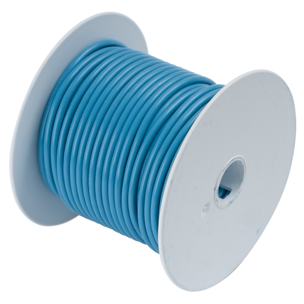 Ancor Light Blue 14AWG Tinned Copper Wire - 100', made by Ancor - 103910 Ancor Light Blue 14AWG Tinned Copper Wire - 100', made by Ancor - 103910