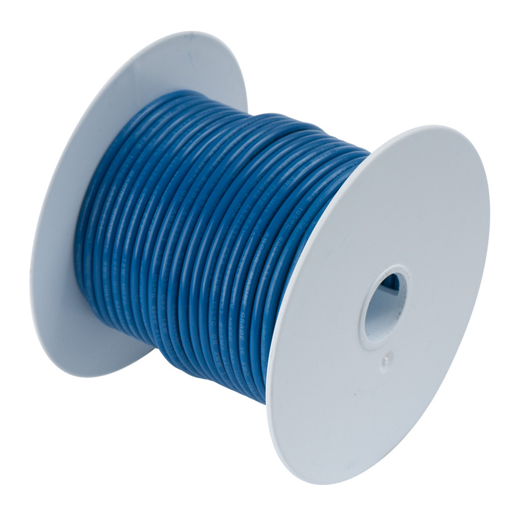 Ancor Dark Blue 14AWG Tinned Copper Wire - 100', made by Ancor - 104110 Ancor Dark Blue 14AWG Tinned Copper Wire - 100', made by Ancor - 104110