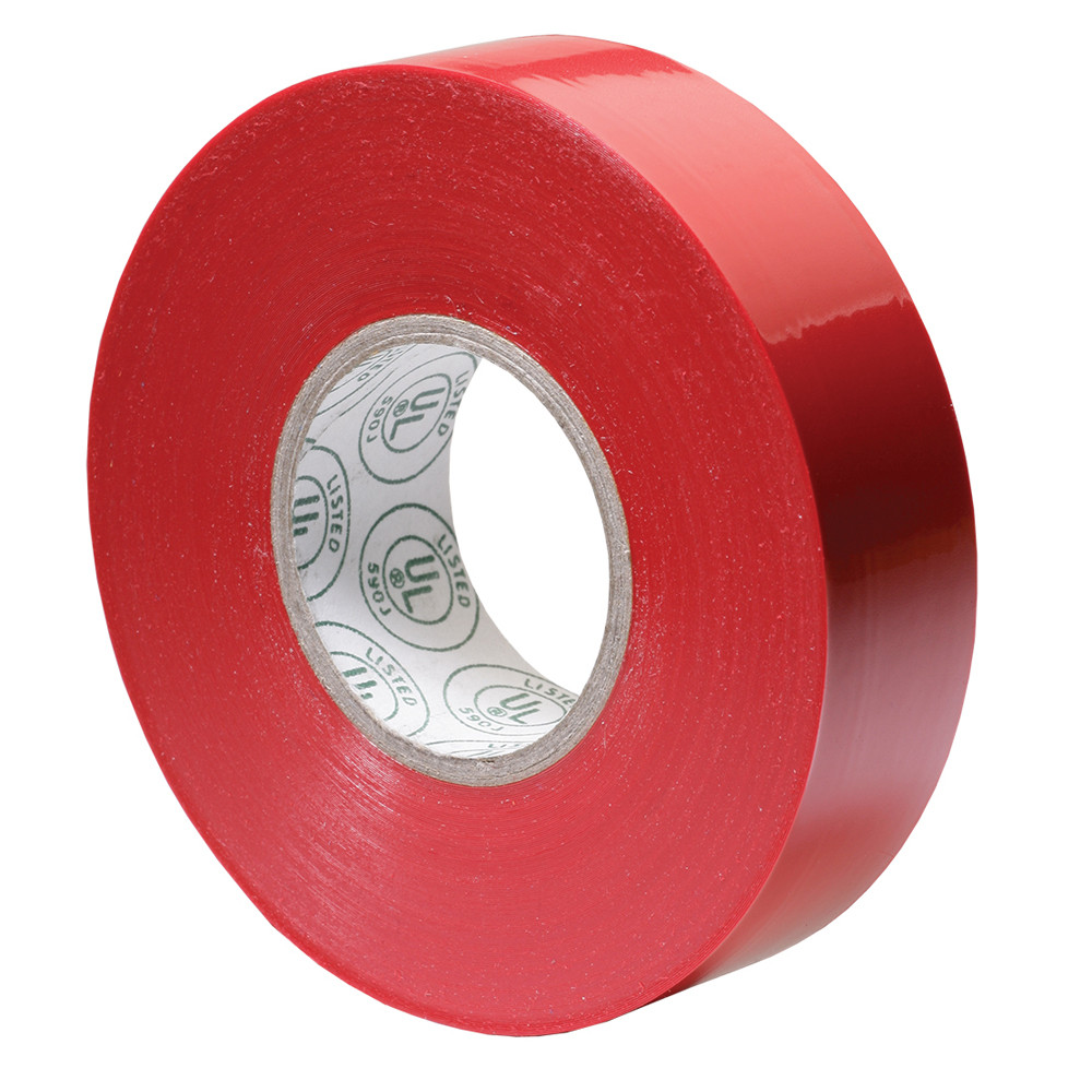 Ancor Premium Electrical Tape - 3/4" x 66' - Red, made by Ancor - 336066 Ancor Premium Electrical Tape - 3/4" x 66' - Red, made by Ancor - 336066