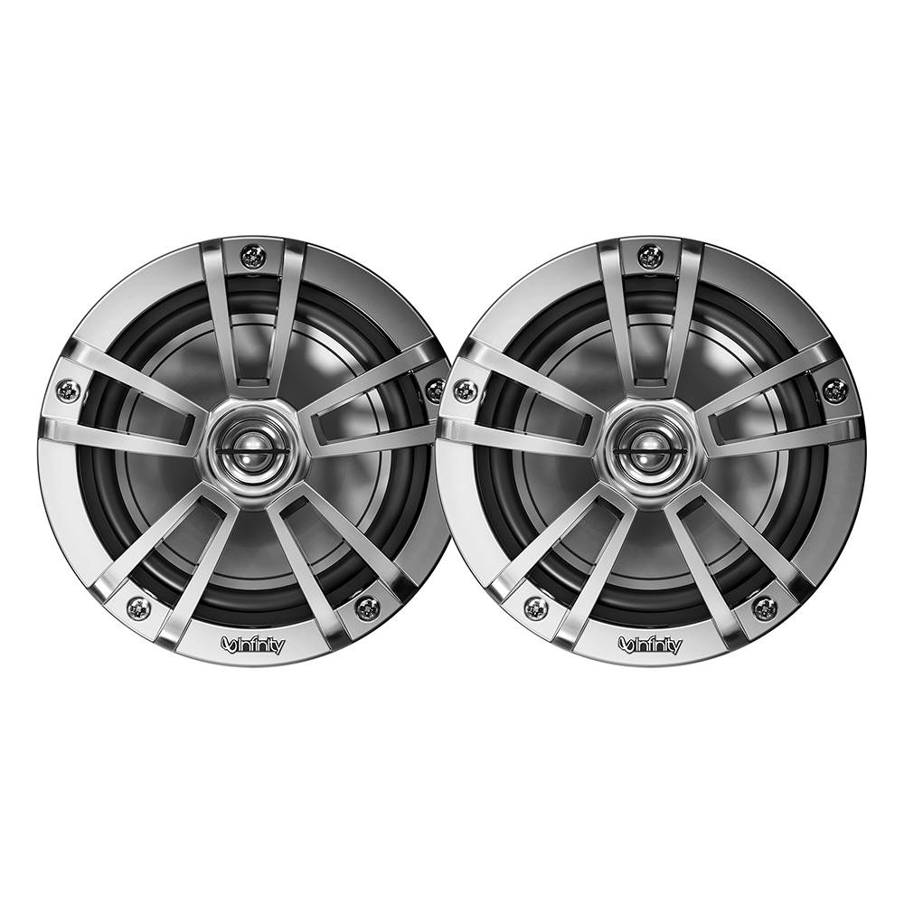Infinity 6.5" Marine RGB Reference Series Speakers - Titanium, made by Infinity - INF622MLT Infinity 6.5" Marine RGB Reference Series Speakers - Titanium, made by Infinity - INF622MLT